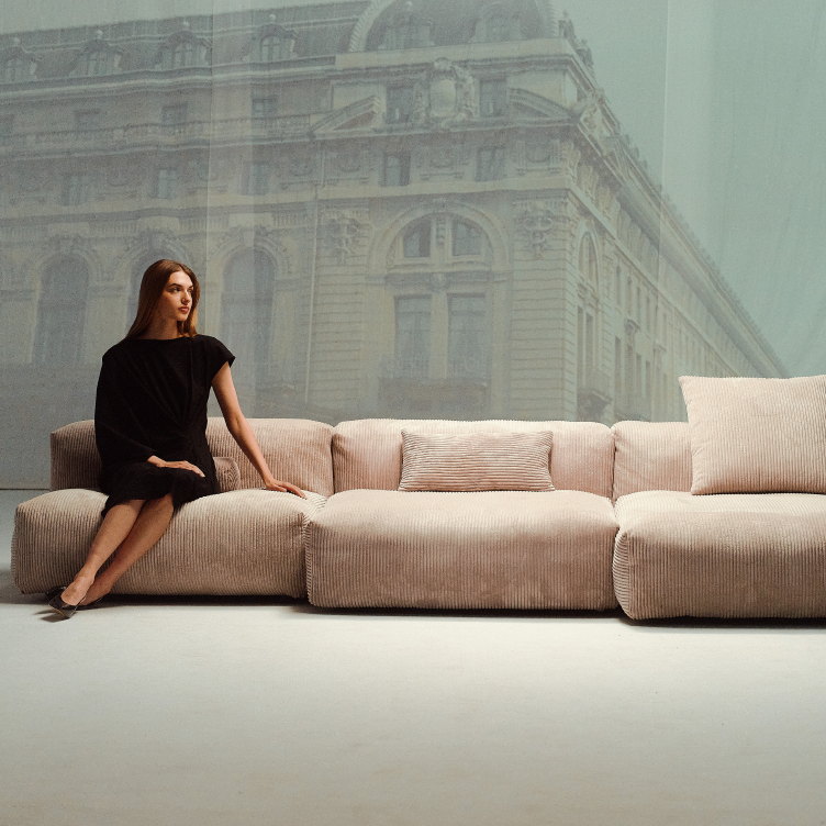 Modulares Sofa Element Pique - 84x63